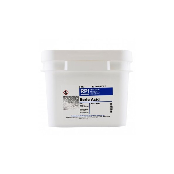 Boric Acid, Crystals, ACS, 5 KG